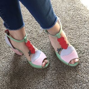 Iron Fist Cupcake Heels